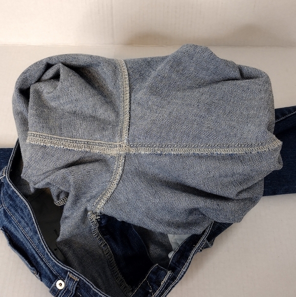 AG Adriano Goldschmied The Isabelle Denim High Rise Straight Crop Jeans Size 31R - Picture 9 of 16